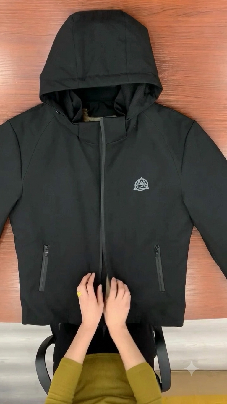 Solid Hooded Sports Sweatshirt